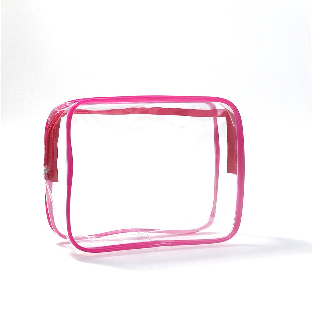 Wholesale Portable Clear Toiletry Carry Pouch Pvc Cosmetic Waterproof Pvc Makeup Bags For Vacation Travel Bathroom Organizing