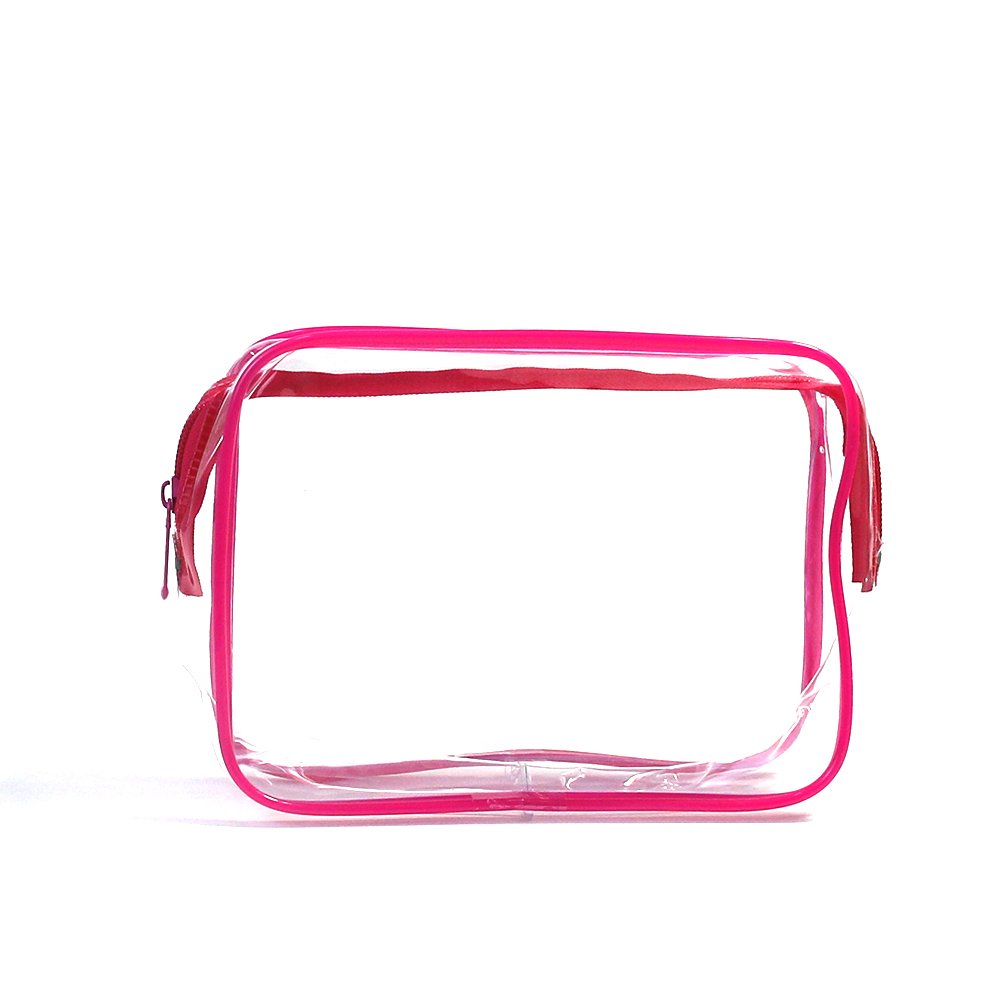 Wholesale Portable Clear Toiletry Carry Pouch Pvc Cosmetic Waterproof Pvc Makeup Bags For Vacation Travel Bathroom Organizing