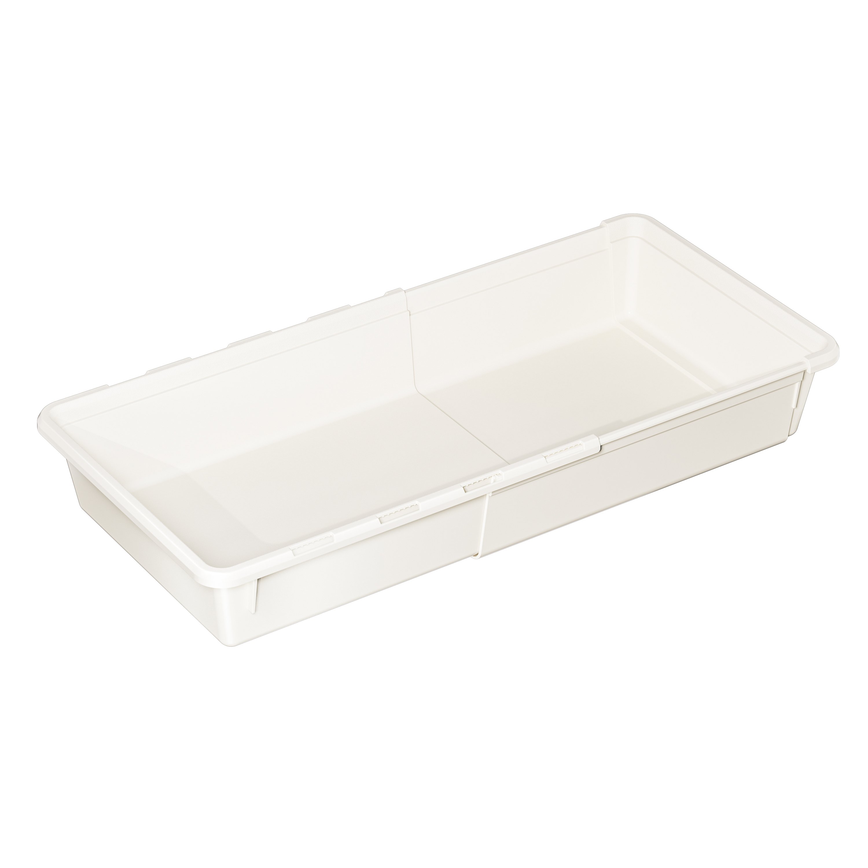 Desk Drawer Organizer Trays Scalable Large Capacity Plastic Bins Kitchen Drawer Organizers