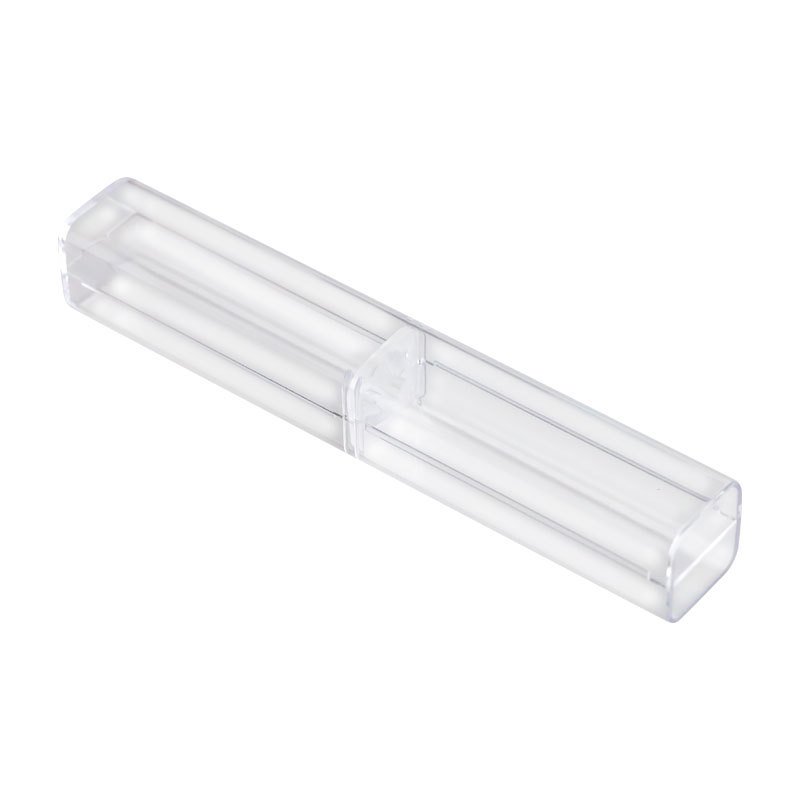 Acrylic Clear Pen Gift Box Plastic Reusable Pen Storage Container Case Transparent Pencil Single Pen Holder