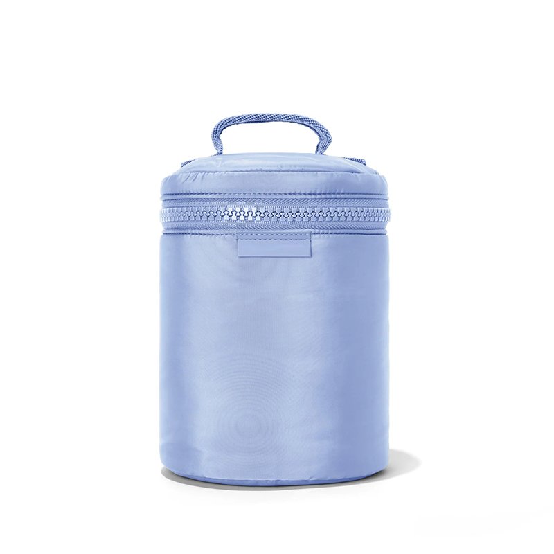 Hot sale Round Cosmetic case summer Large Women toiletries bag Neoprene Waterproof Makeup Bag