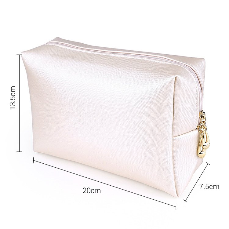 High Quality Low Price Custom Durable Zipper Pouch Bag Makeup Box Bag Pu Cosmetic Organize