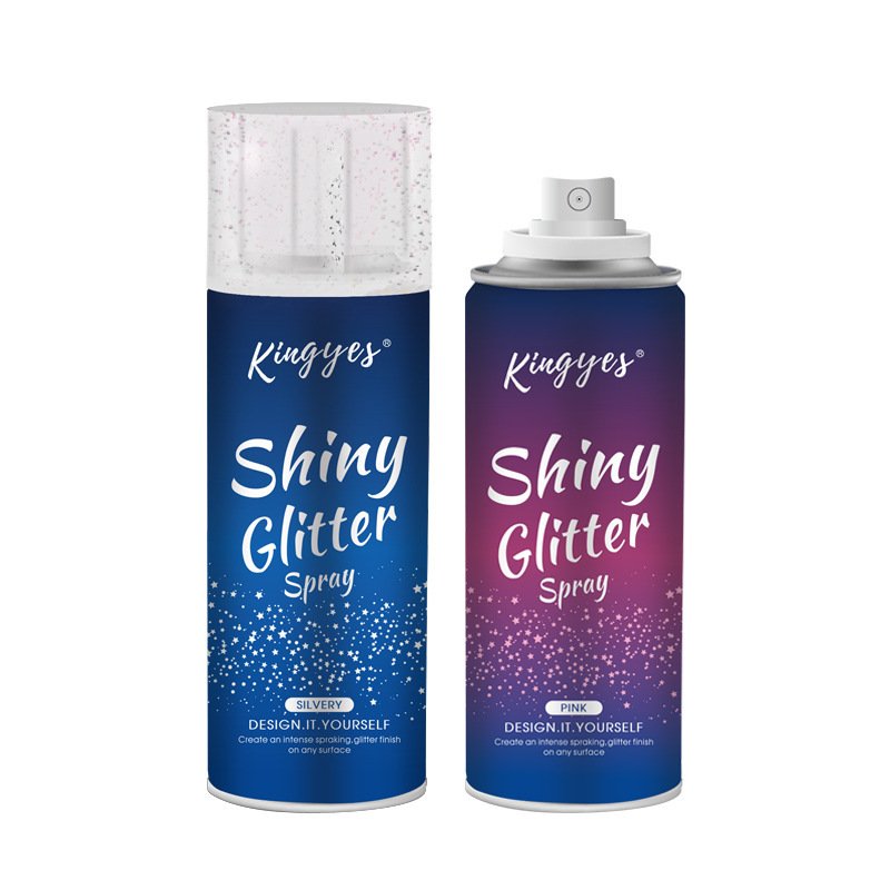 Hard to take off makeup Body glitter powder spray high gloss fine glitter powder spray
