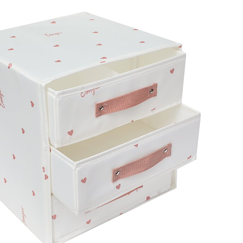 Manufacturers supply Oxford makeup and hair accessories storage boxes with drawers at competitive prices