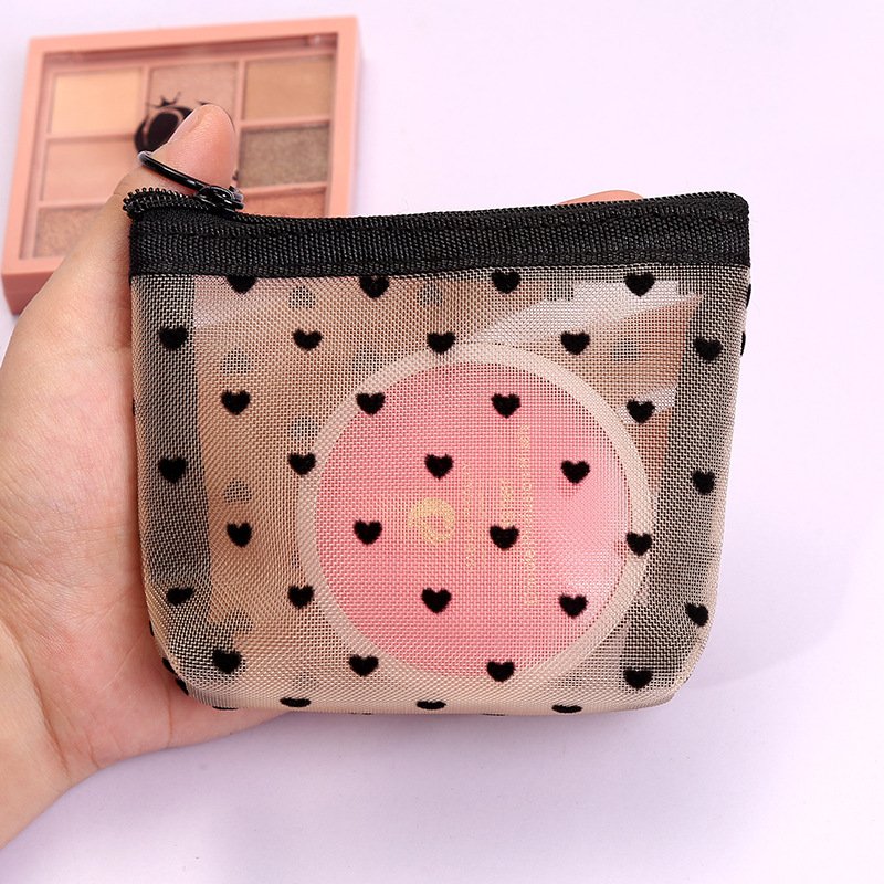 Durable Travel Organizer Storage Mesh Makeup Cosmetic Bag travel cosmetics organizer case toiletry bags