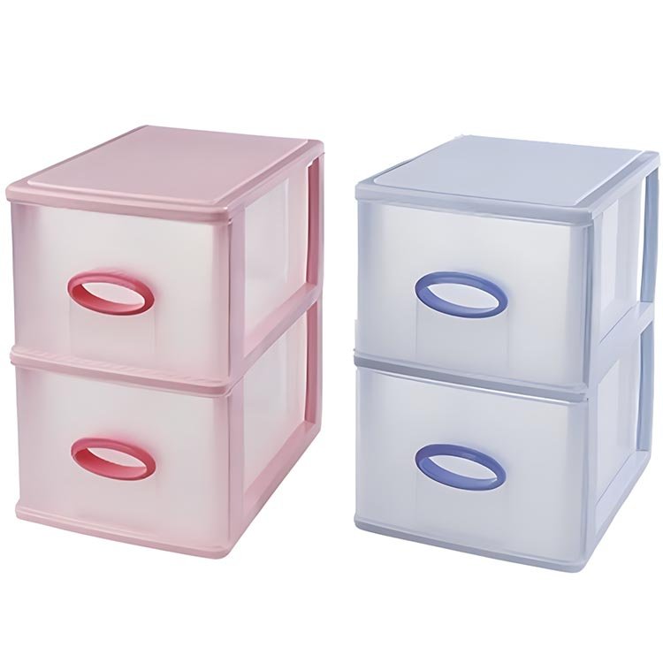 China Manufacturer's Rectangle Plastic Desktop Makeup Display Box Injection-Technics Drawer Organizer Stationery Sundries