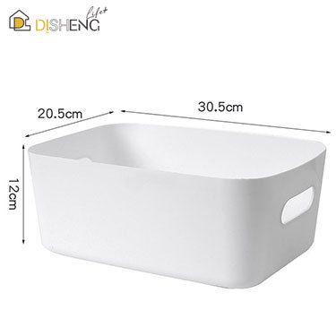 Sundry Storage Basket Student Desktop Snack Storage Box Plastic Cosmetic Box Household Kitchen Sorting Makeup Box