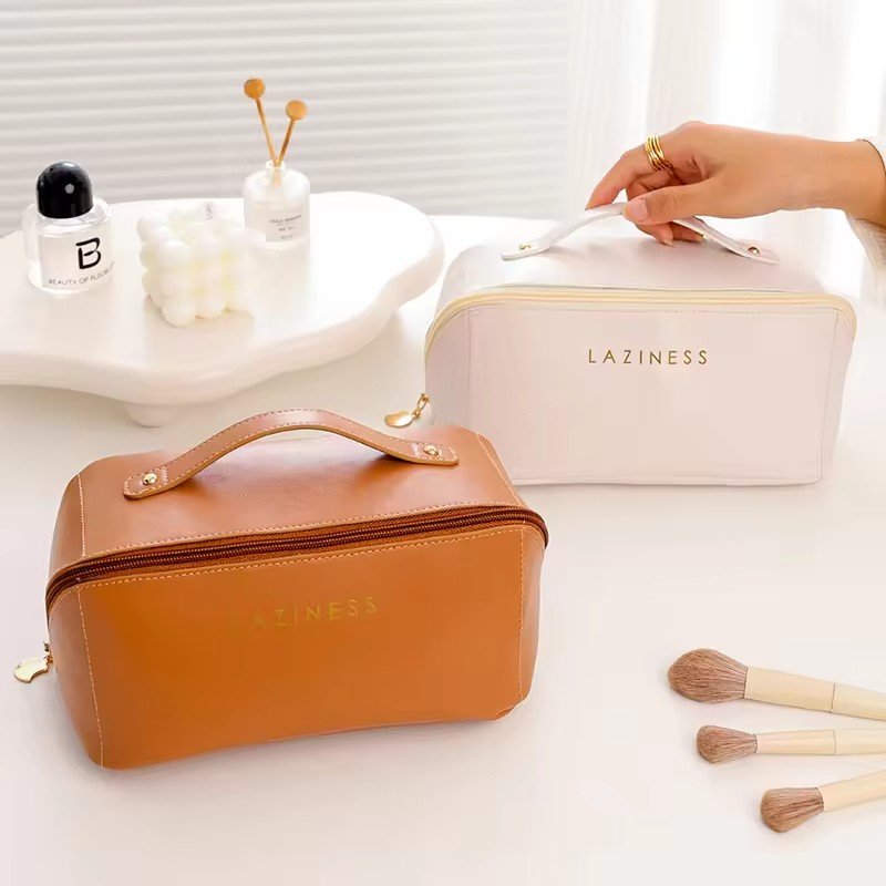 Boslun Professional Custom PU Bolsa de maquillaje personalizada Ladies Cosmetic bags makeup bags for travel