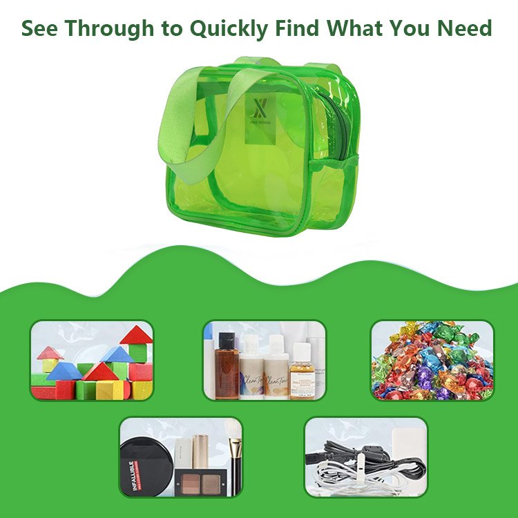 Custom Private Label Waterproof PU Leather Toilet Bag small Travel Clear PVC Makeup Cosmetic Bag