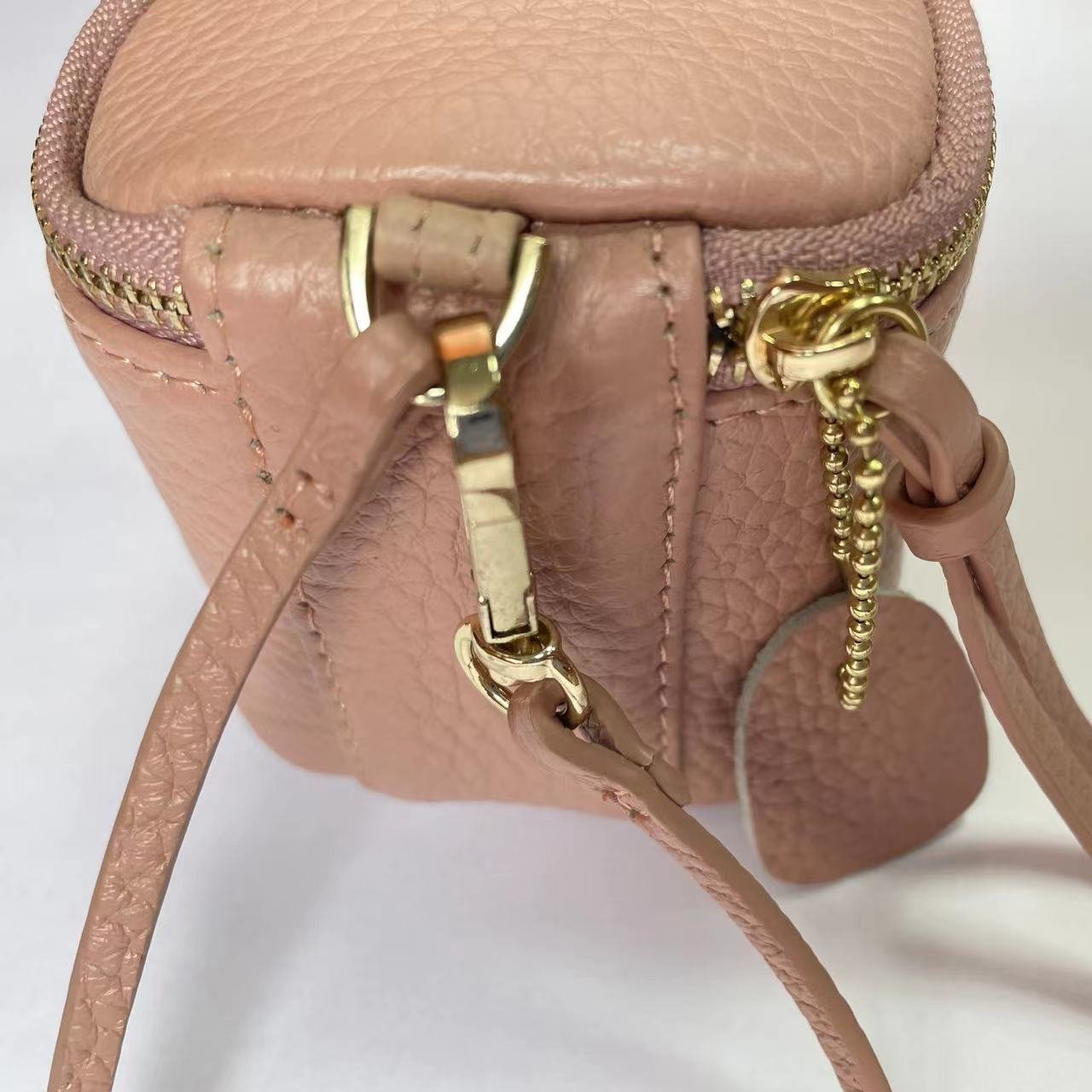 2023 Makeup Case Travel Train Rolling Nylon Professional Multifunctional 2 in 1 Pink Leather Bag