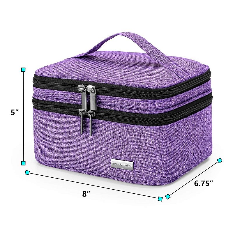 Essential Oil Carrying Case Oils Premium Aromatherapy Hard Travel Storage for 70 Roller Bottles 5/10/15/20ml Bottles Bag Candy