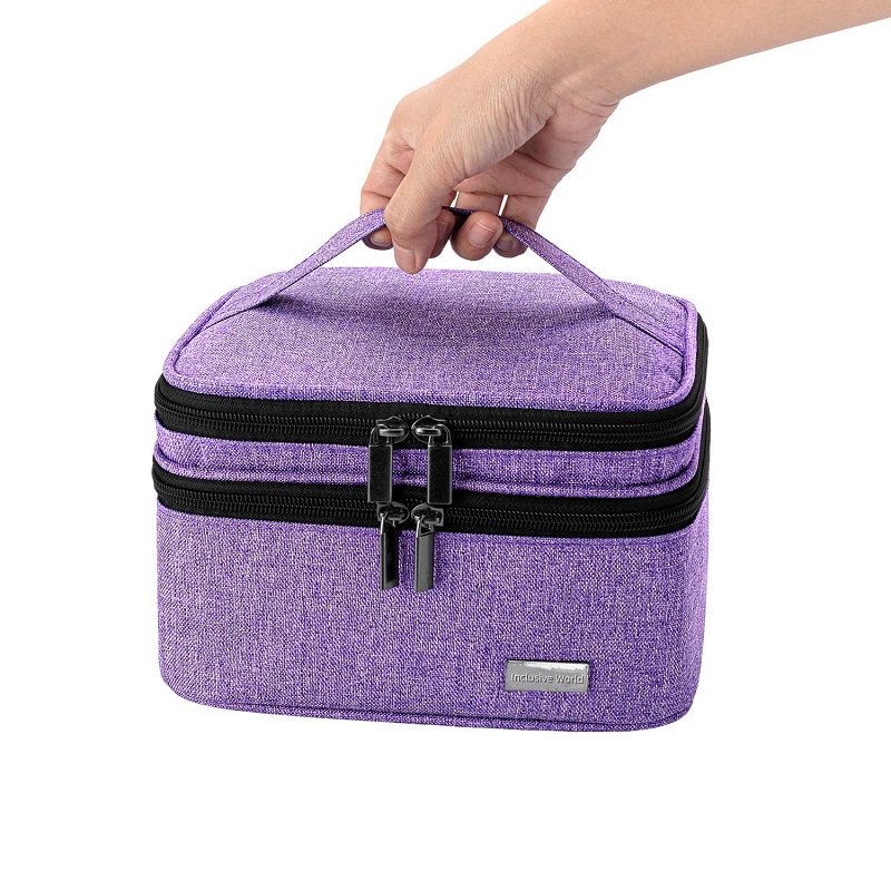 Essential Oil Carrying Case Oils Premium Aromatherapy Hard Travel Storage for 70 Roller Bottles 5/10/15/20ml Bottles Bag Candy