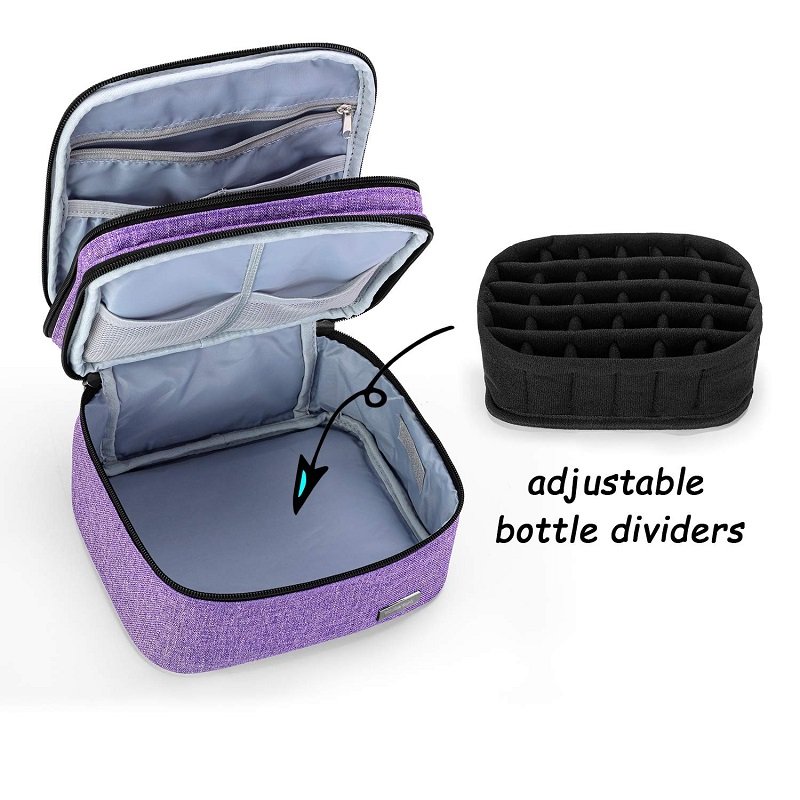 Essential Oil Carrying Case Oils Premium Aromatherapy Hard Travel Storage for 70 Roller Bottles 5/10/15/20ml Bottles Bag Candy
