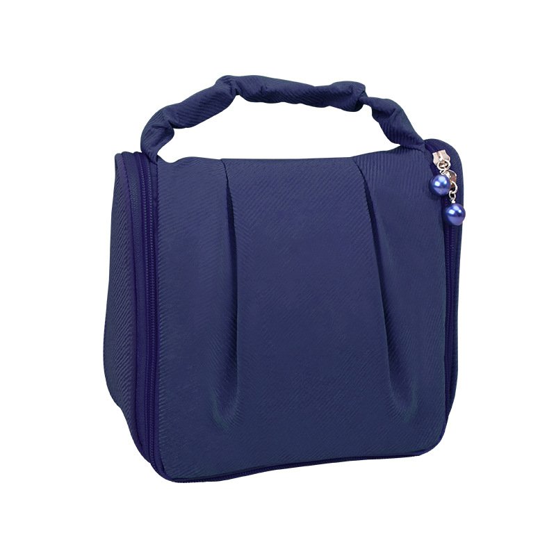 2024 Soft water-resistant cosmetic bags for lady's travel wash toiletry bag with handing hook