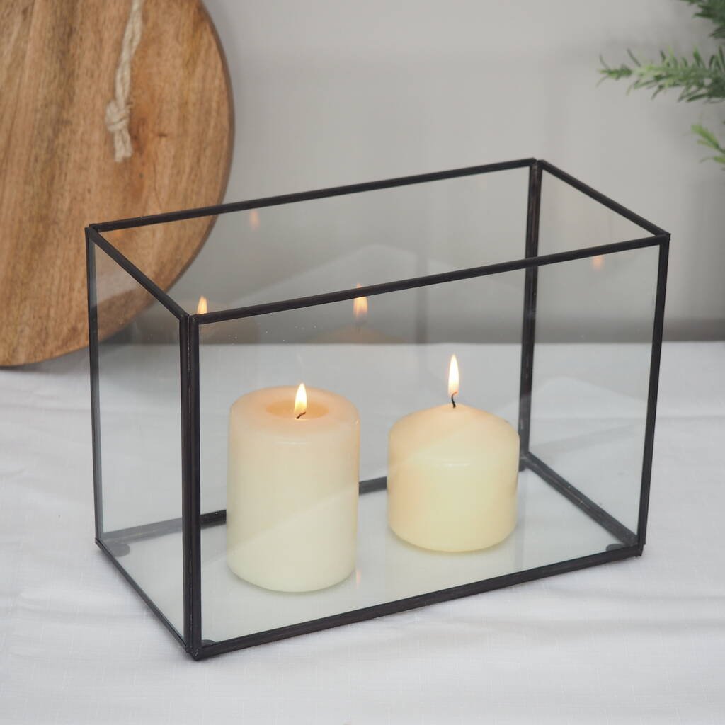 Heart Shape Handmade Glass And Brass Customized Glass Box Metal Unique Gift Ware Accessories Display Case Quality At High Sale
