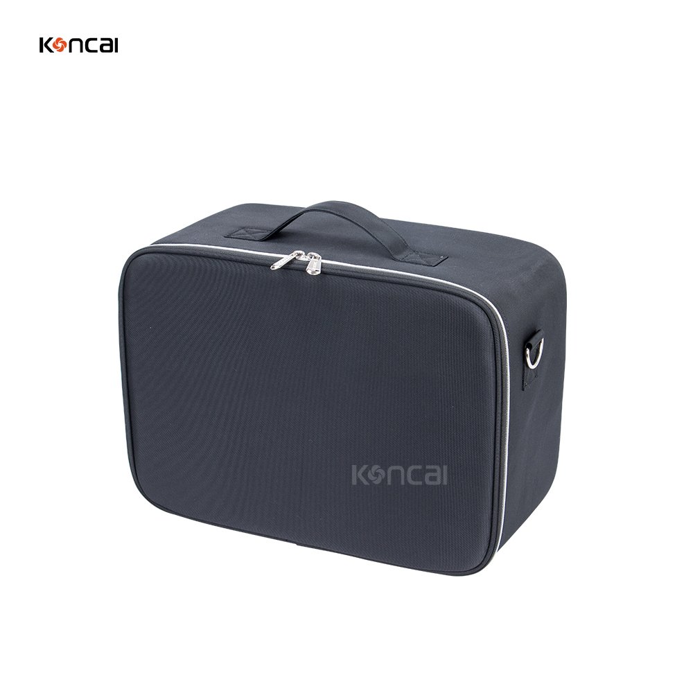 KONCAI Cosmetic case make up accessories travel suitcase vanity box organizers makeup brush bag