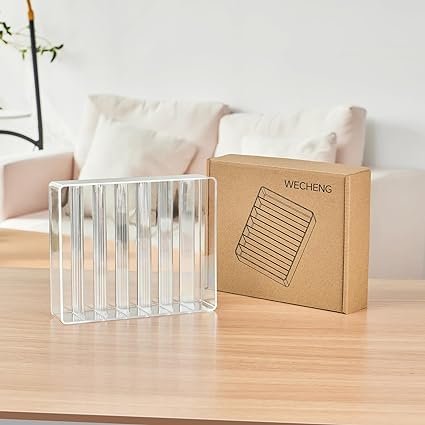 Eyeshadow Palette Makeup Organizer, BPA Free 7 Section Divided Vanity Organize Holder for Drawer and Bathroom Counte