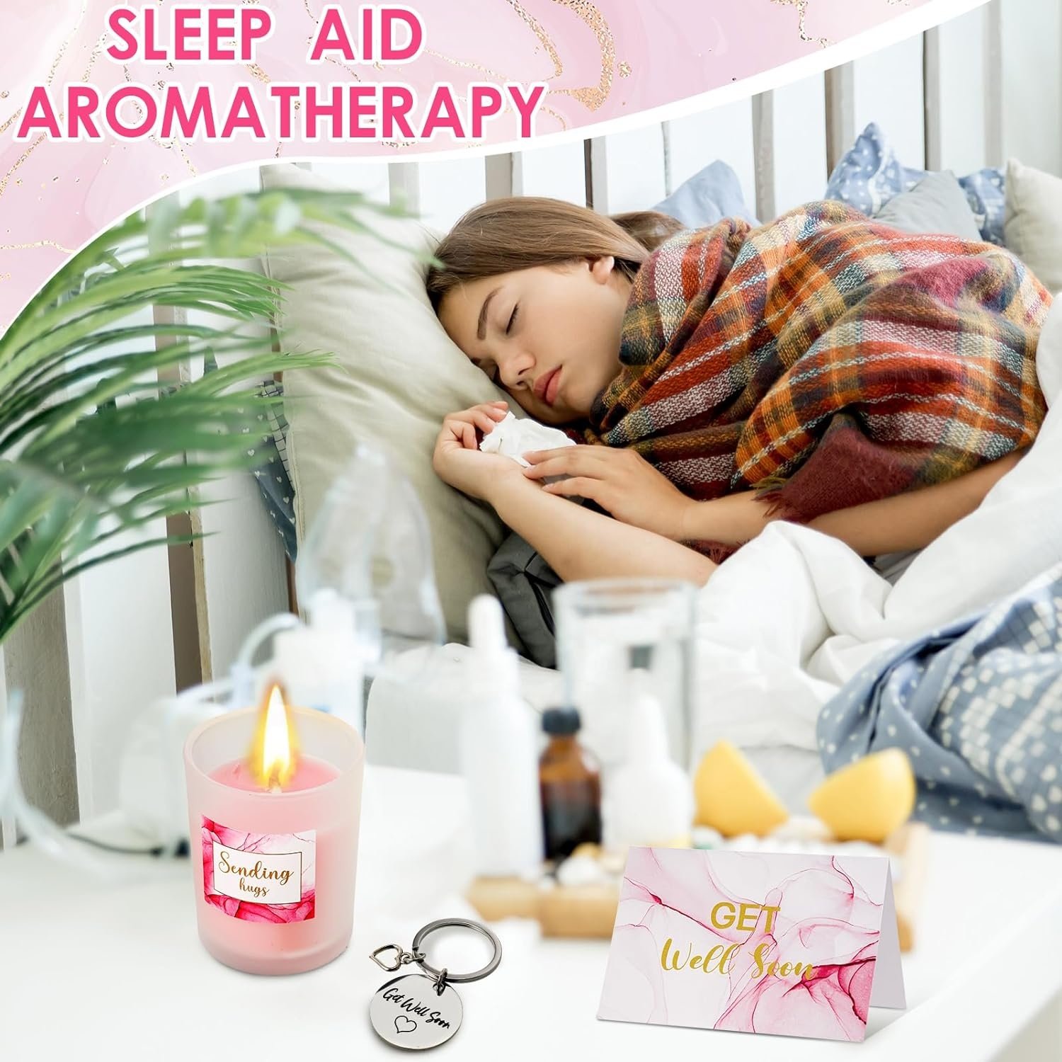 OEM After Surgery Gifts Feel Better Gifts for Women Sympathy Gifts for Sick Friends Thinking of You Package