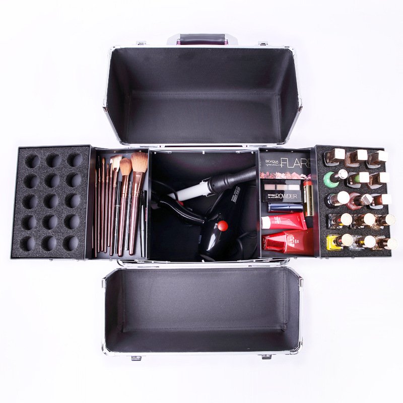 Profession Cosmetic Case Luggage Suitcase For Makeup Trolley Box Nails Beauty Woman Luggage Travel Rolling