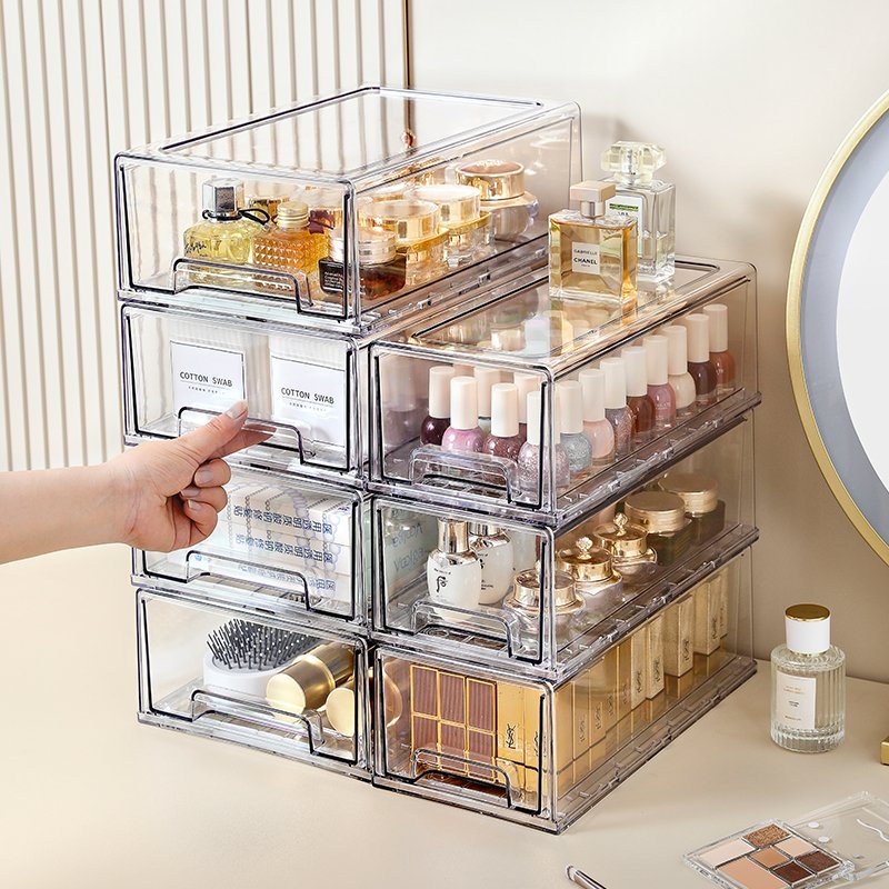 Chenyi Makeup Organizing And Storage Box Dressing Table Rack High-End Lipstick Box