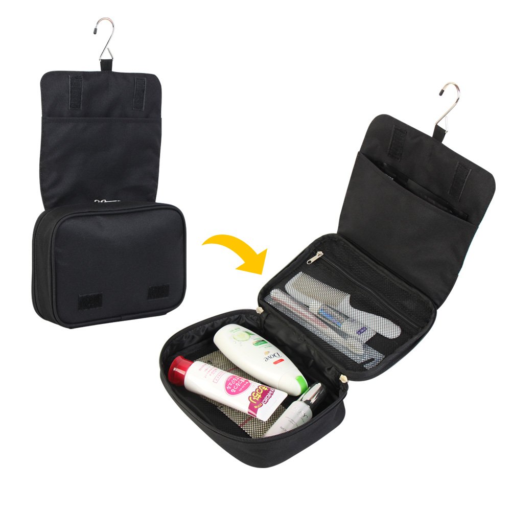 Womens Cosmetic Smart Toiletry Bag Travel Organizer Makeup Bag