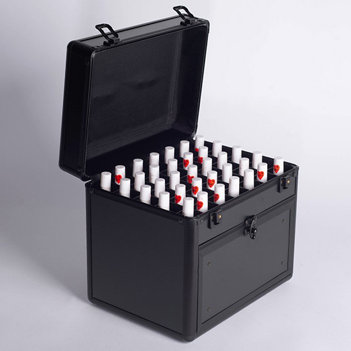 Soft Nail Polish Organizer Carrying Case Cosmetics Display Case