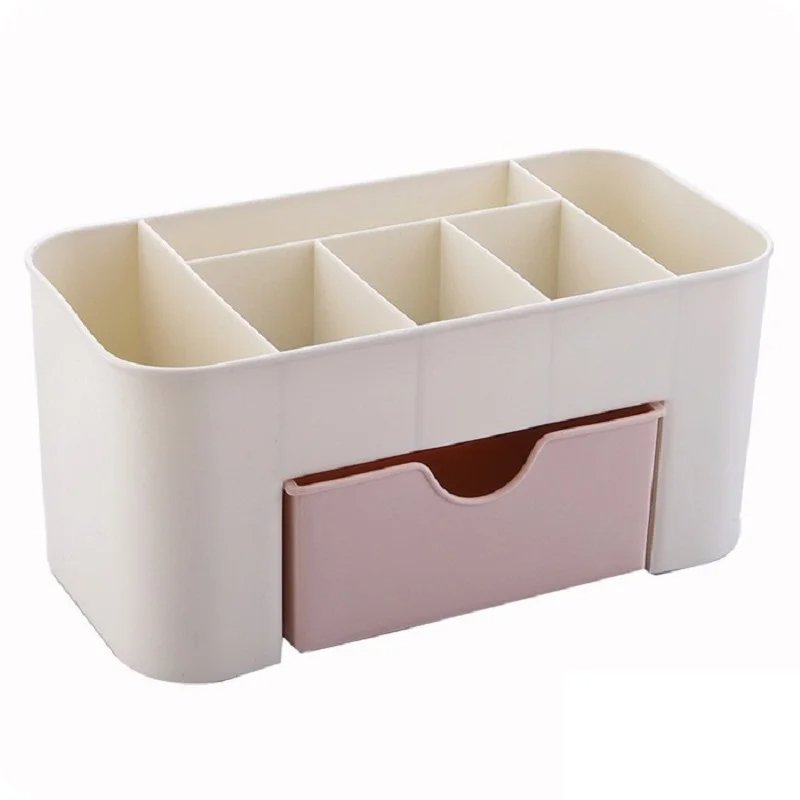 Makeup Storage Organizer Desktop Make Up Storage Drawer Box for Vanity Desk Organizers