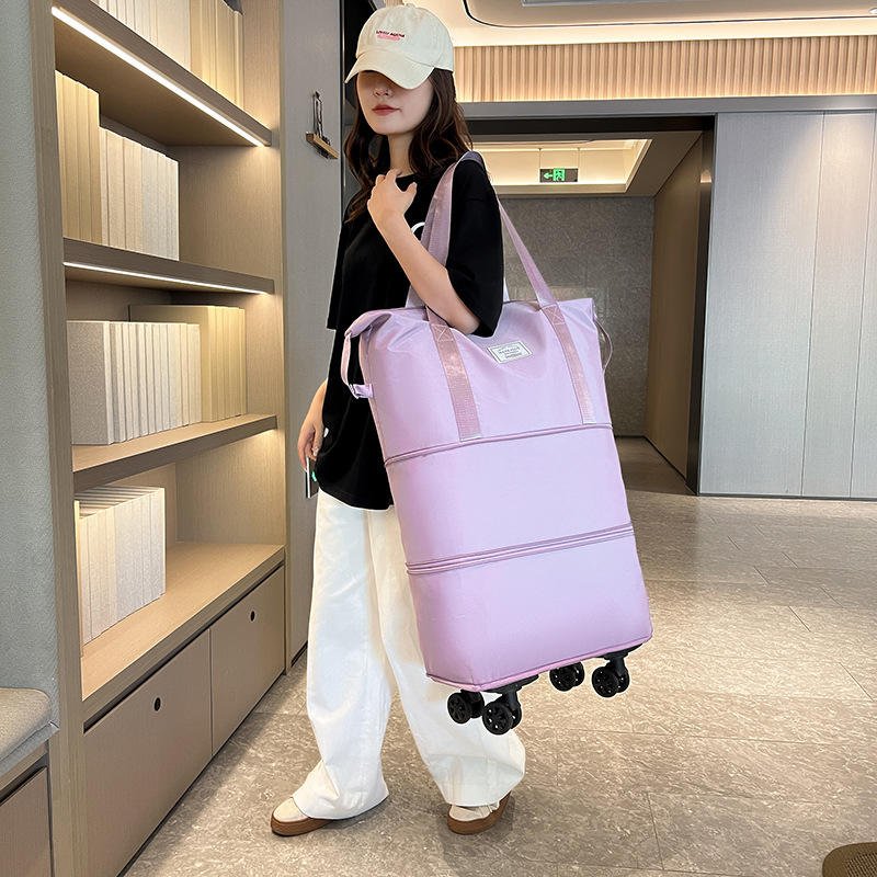 new bride large capacity beige genuine leather luxury casual pillow wash toiletry pouch makeup cosmetic bag for women ladies