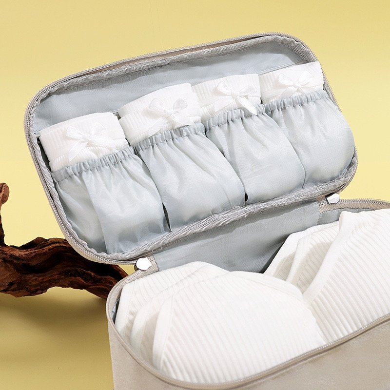 Women bra bag Portable Underwear Bra Storage Box Travel Luggage bag Packing Organizers Home Storage Underwear Organizer Case