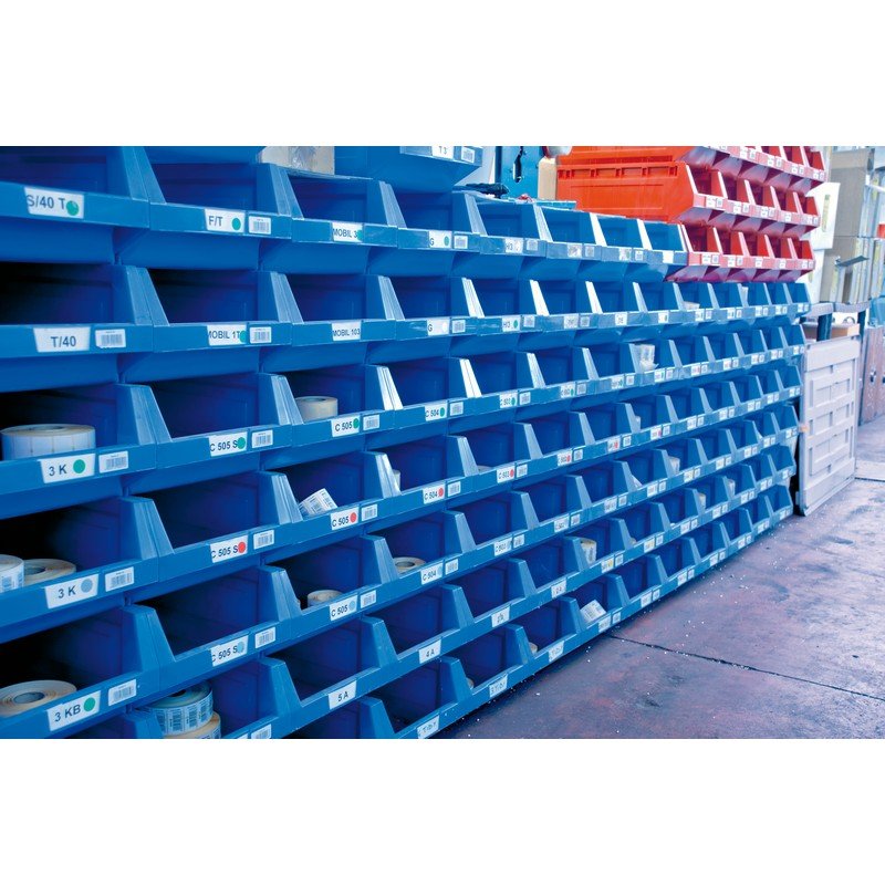 Top Quality Stackable bellmouth bin 100% recyclable HDPE High Density Polyethylene 9 models in 5 colors