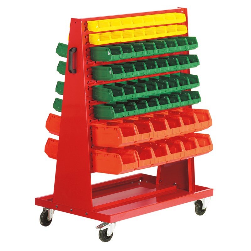 Top Quality Stackable bellmouth bin 100% recyclable HDPE High Density Polyethylene 9 models in 5 colors