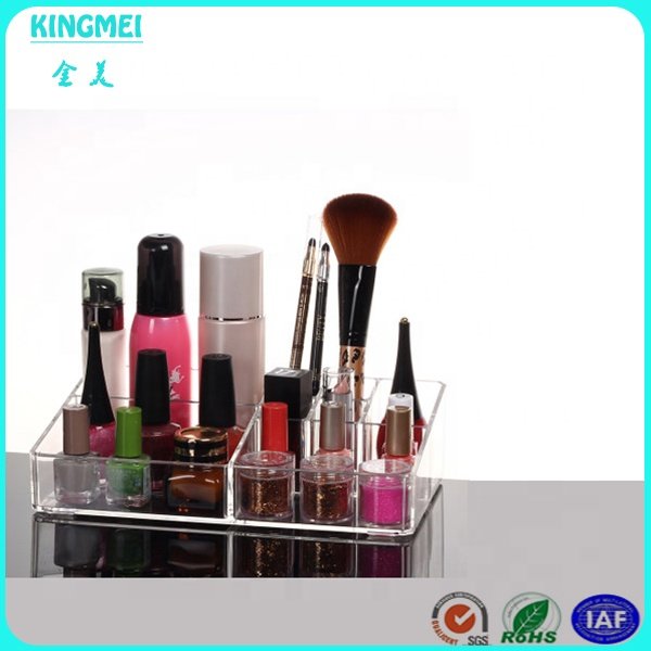 Makeup organize Acrylic Large Capacity Desk Case with Drawers for Cosmetics Lipsticks Jewelry Makeup Brush Storage Clear Makeup