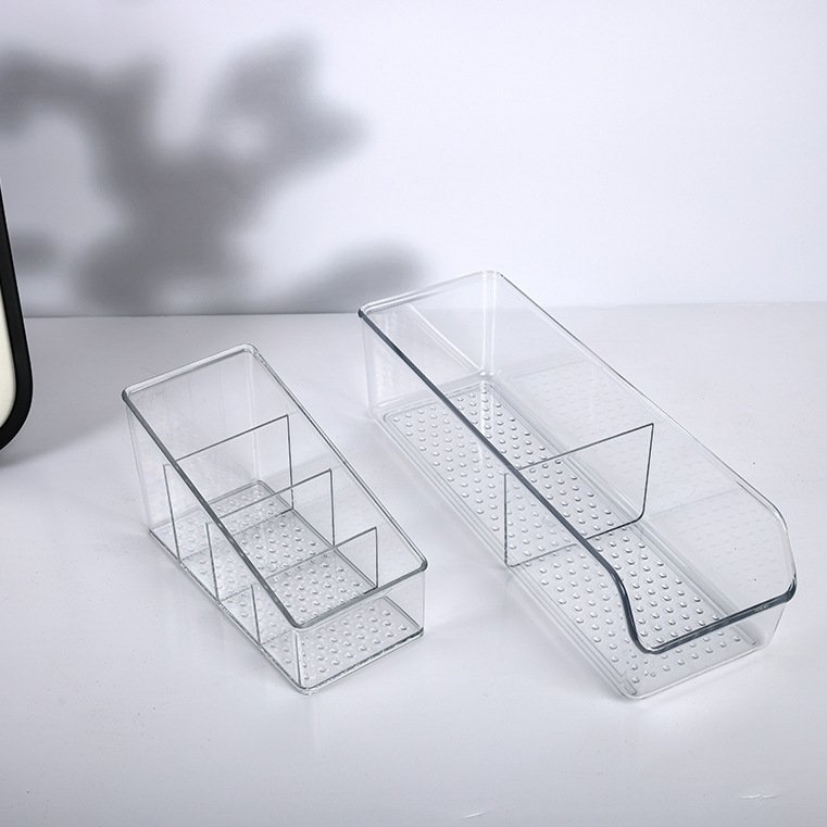 Choice Fun Home Desktop Organizer,Cosmetics Compartment Storage Box, Remote Control Bracket, Refrigerator Storage Basket