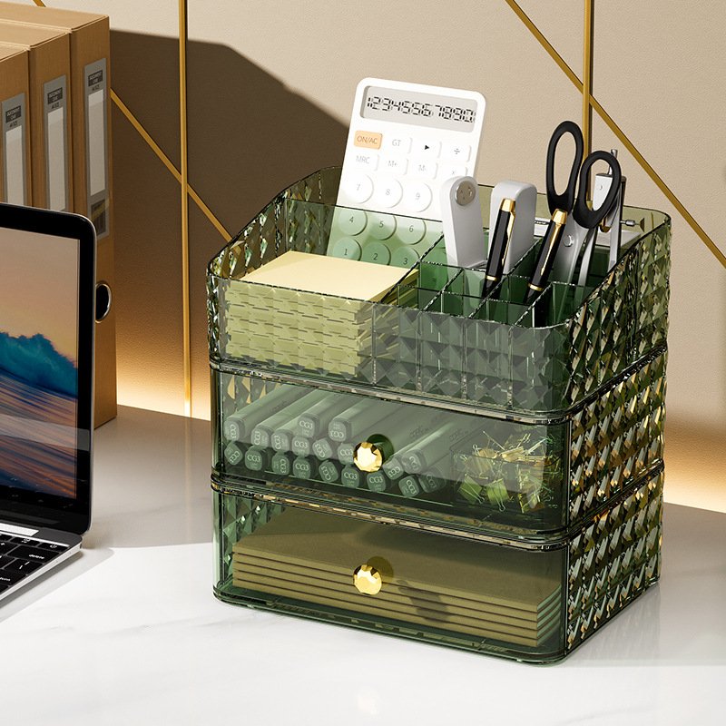 High Quality Bathroom desktop organizing box Makeup storage box for Home