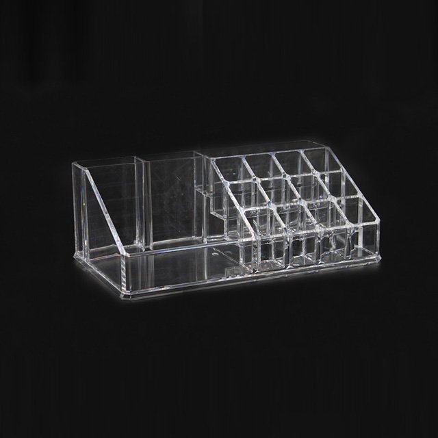 2024 Clear Plastic Cosmetic Container Make Up Organizer Storage