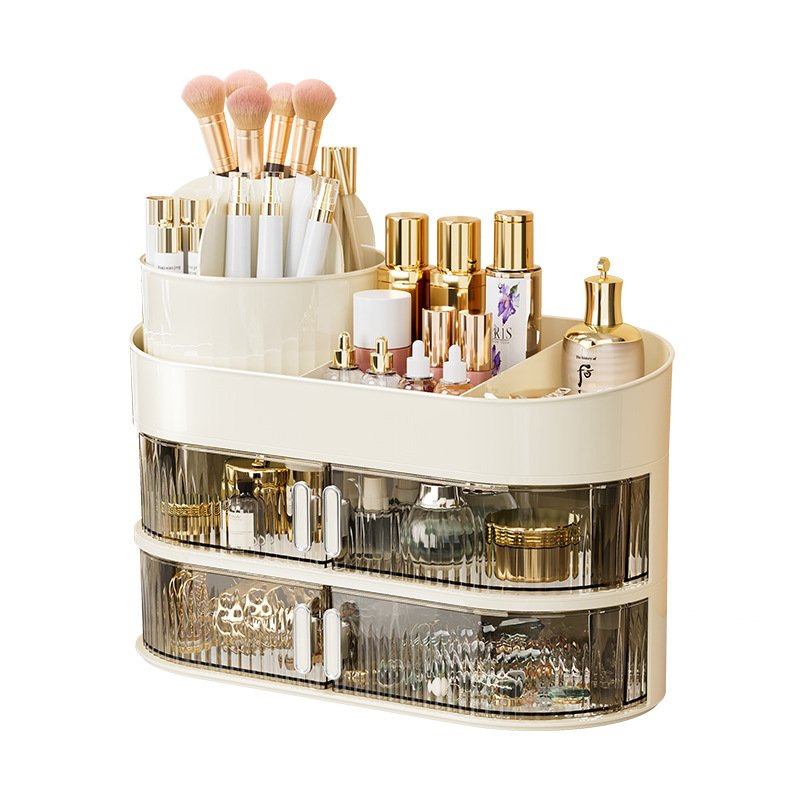 Makeup Organizer Storage Box Drawer Cosmetic Storage Drawer Style Skincare Organizer Box Full Set