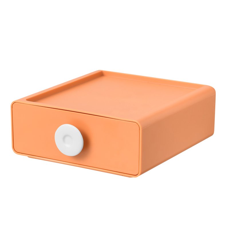 Multifunctional Waterproof Plastic Storage Case PP Material Home Office Desktop Organizer with Drawer Sundries Makeup Cosmetics