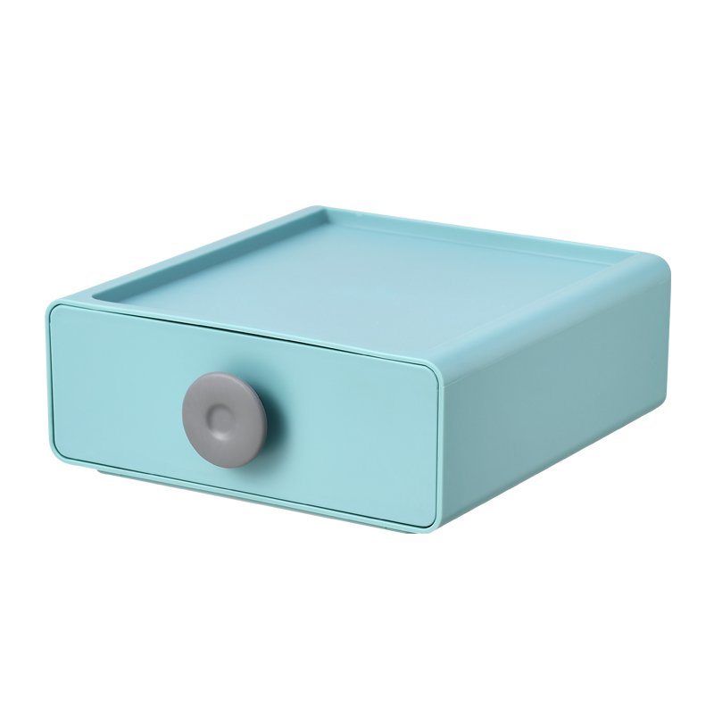 Multifunctional Waterproof Plastic Storage Case PP Material Home Office Desktop Organizer with Drawer Sundries Makeup Cosmetics