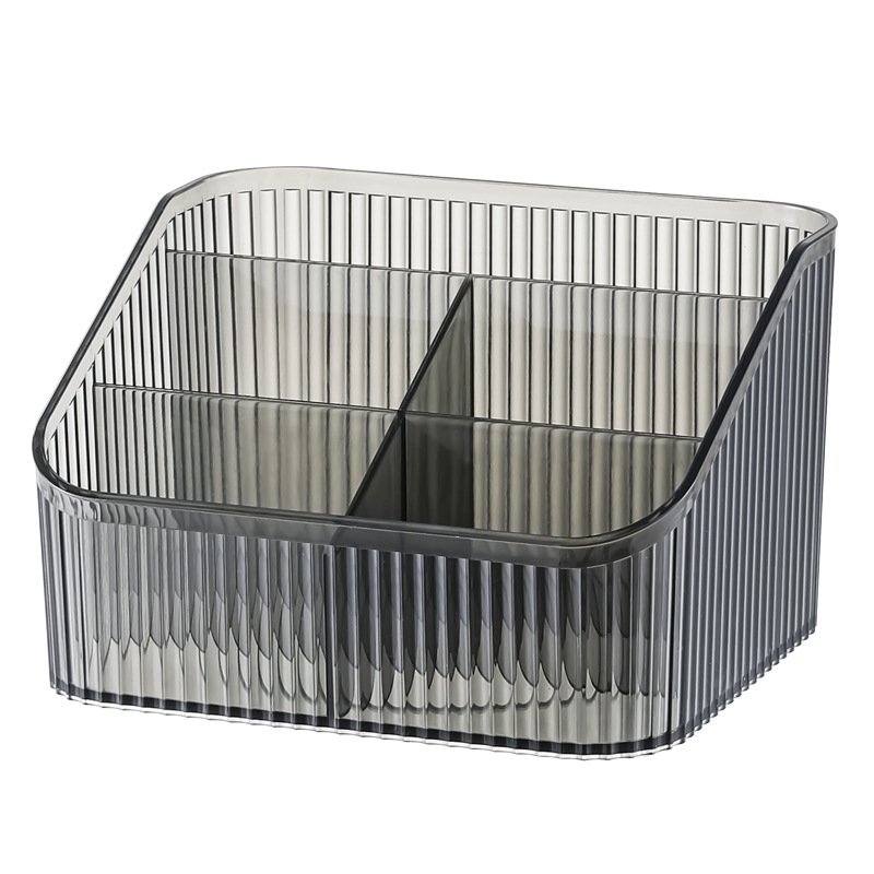 Choice Fun Light Luxury Transparent Plastic Display Organizer Cosmetic Storage Box Makeup Organizer