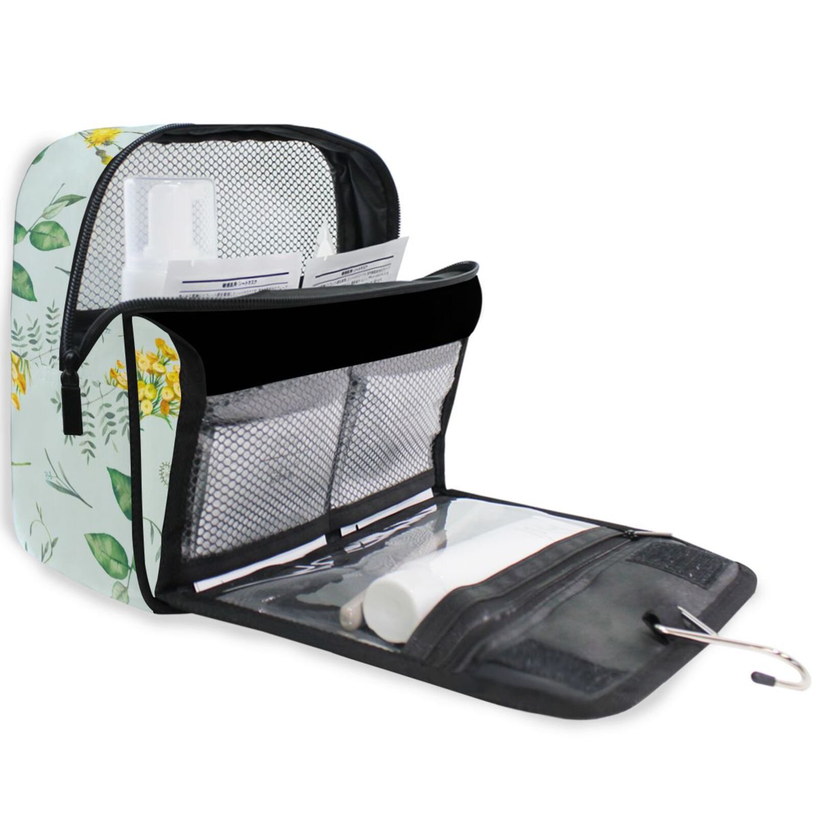 Custom Print Travel Storage Bag Toiletry Organize Waterproof Cosmetic Bag Portable Women Makeup Bag