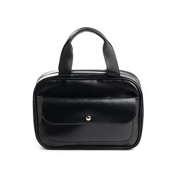 Luxury Leather Hanging Makeup Cosmetic Bag Premium Quality Factory Price