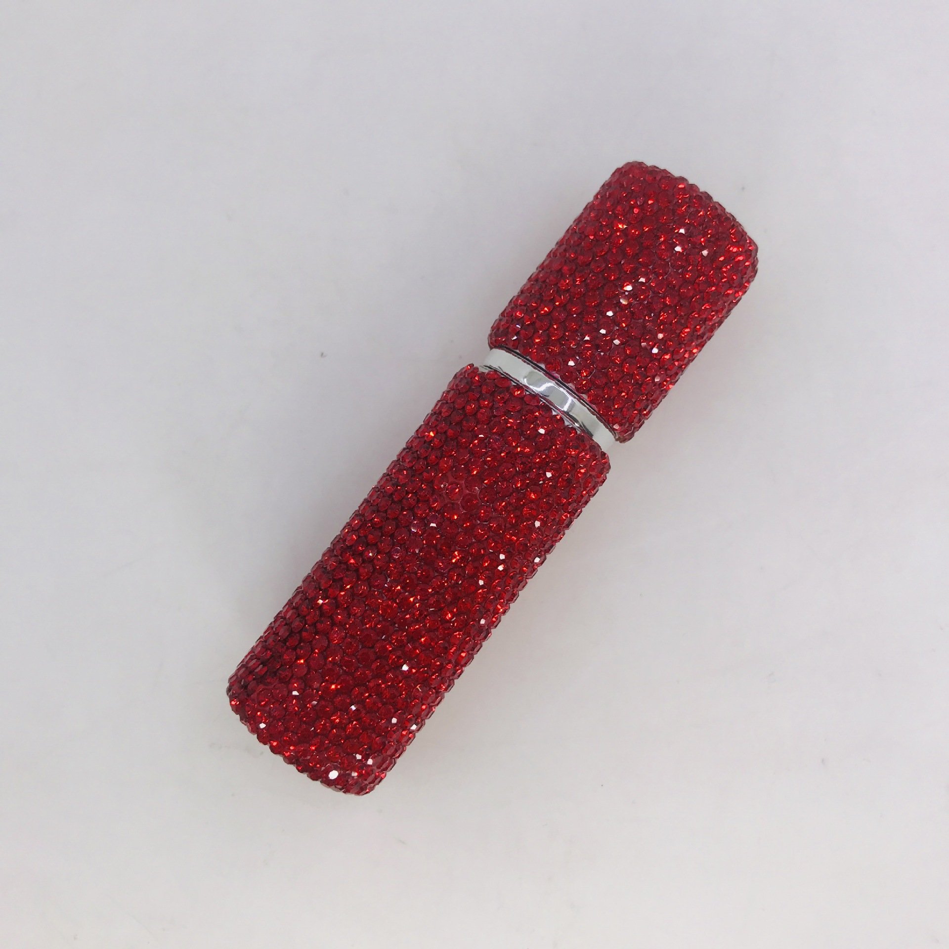Perfume bottle vacuum press sample bottle 10ml makeup travel mini spray bottle wholesale set with crystal diamonds