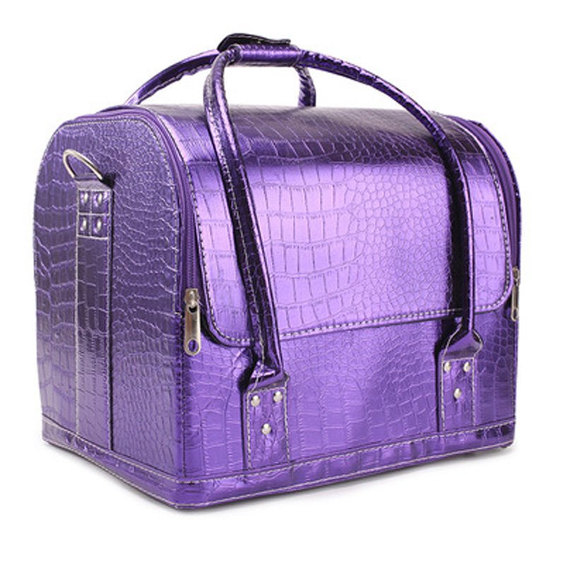 avon mary kay Portable Vanity Cosmetic Makeup PU Case Nail Polish Storage Bag