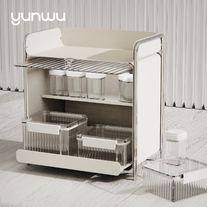 Household Storage Shelf for Baby Supplies for Bedroom and Living Room Use