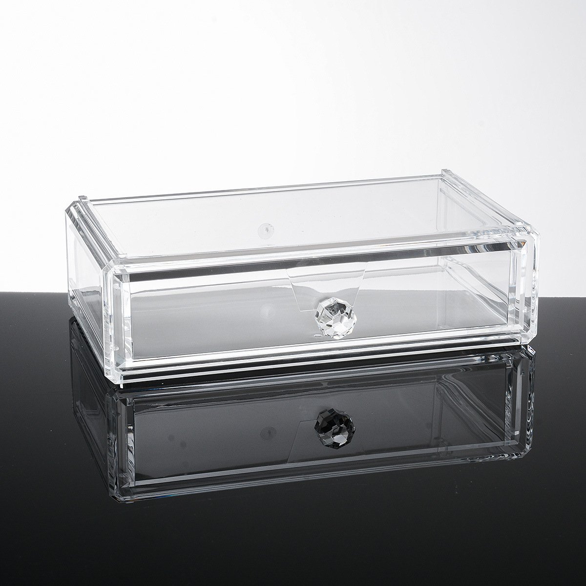 Wholesale High Quality Clear Acrylic Makeup Organizer Beauty Cosmetic Desktop Desk Storage With Brand New High Quality