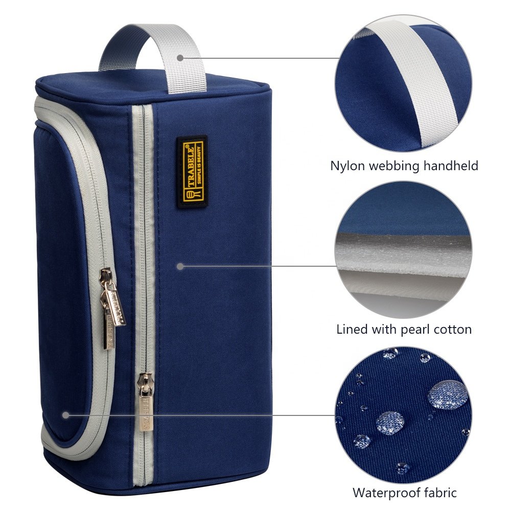Toiletry bag for travel with Handle makeup bag Waterproof cosmetic bag pouch custom logo organizers travel accessories