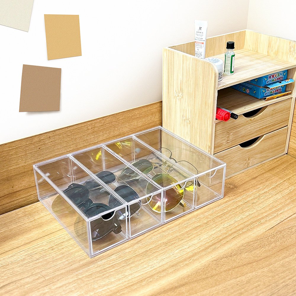 4 Layers Transparent Wholesale Acrylic Nespresso Clear Storage Make Up Organizer For Living Room