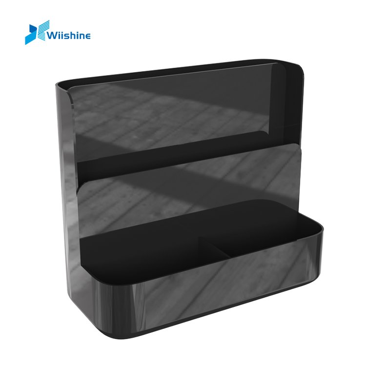 Wholesale Custom Multi Function Storage Organizer Boxes Officetransparent Plastic ABS PP Organizer Storage Box