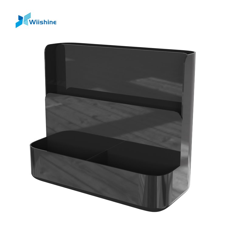 Wholesale Custom Multi Function Storage Organizer Boxes Officetransparent Plastic ABS PP Organizer Storage Box