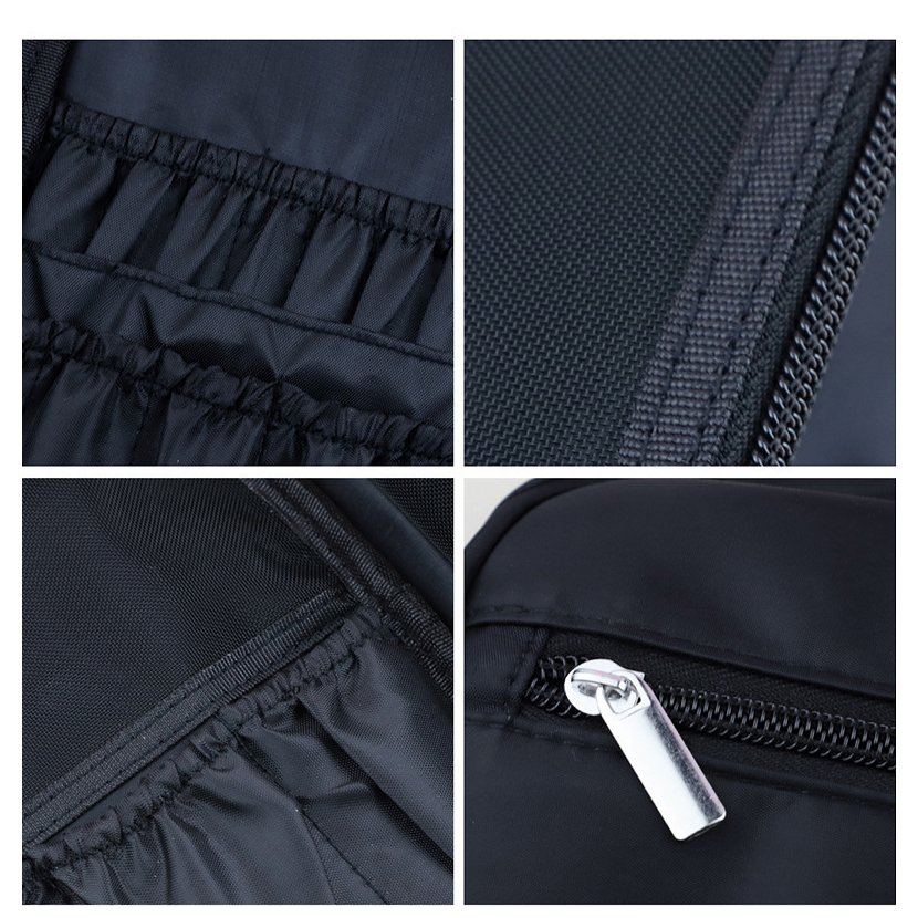 JH In stock customizable logo large capacity waterproof and wear-resistant makeup storage bag